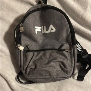Mini Fila Gray Bag Versatile Durable Accessory